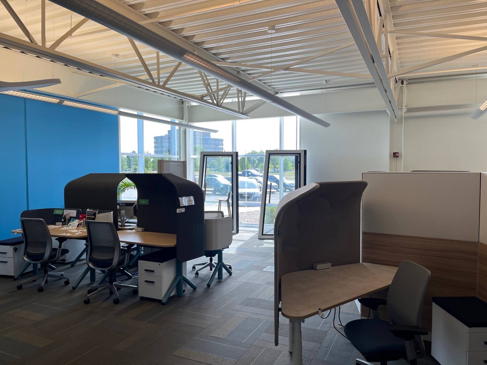 desks at the co launch facility